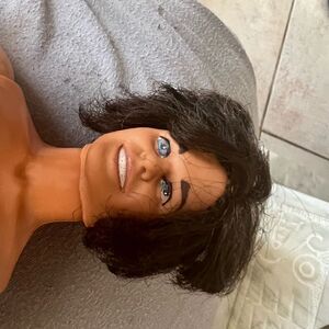 Vintage Ken Mattel Doll Rooted Brown Mod Hair 1968 adjustable waist & hands